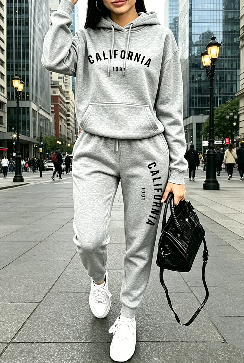 Winter Clothing For Women - Heiße Angebote: Damen-Trainingsanzug mit Print, lässiger
