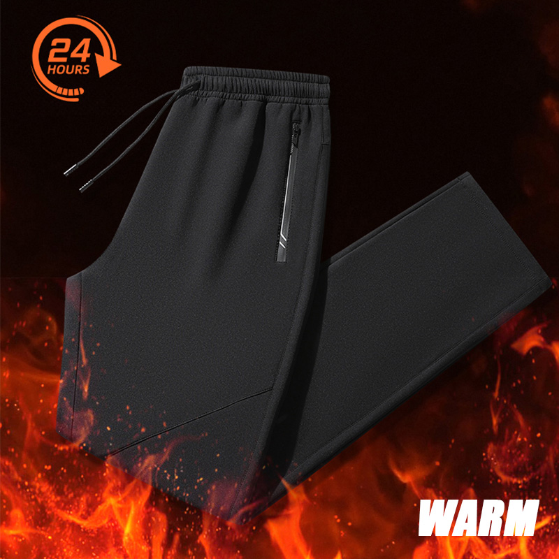 Winter Clothing Hiking - Herren Winter Warme Hose, Verdickte Jogginghose,