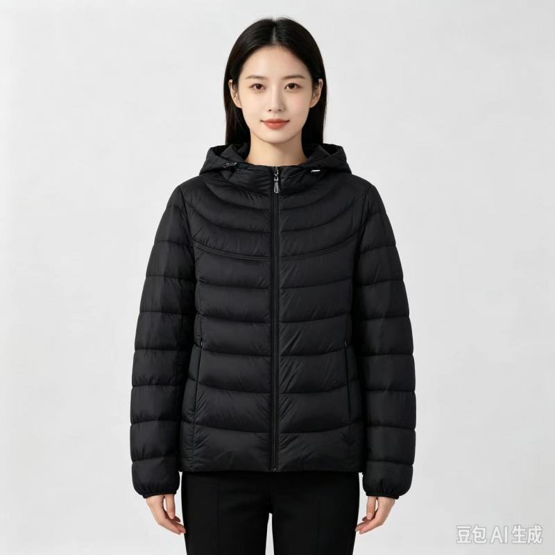 Winter Clothing Pk - Modische Damen-Pufferjacken, ultraleichte Daunen-Baumwolljacke, neuer Herbst-Winter-Langarm-Warmmantel