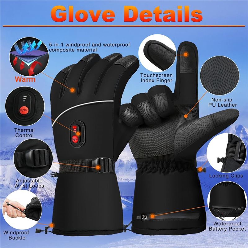 A07T – Elektrisch beheizte Han – Heated Gloves Electric Bewertung und Preis