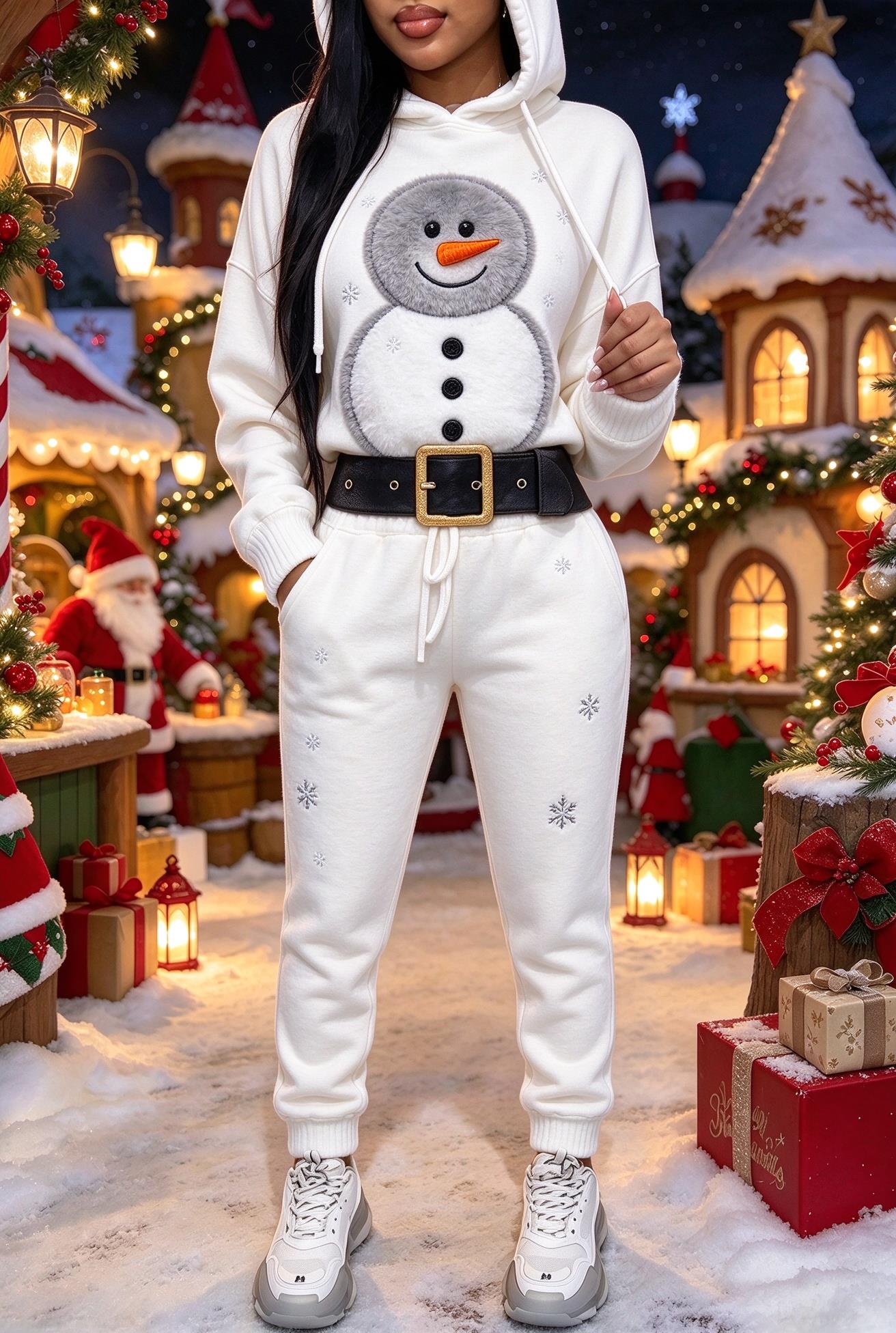 Weihnachts-Trainingsanzug für  – Winter Clothing For Women Bewertung und Preis