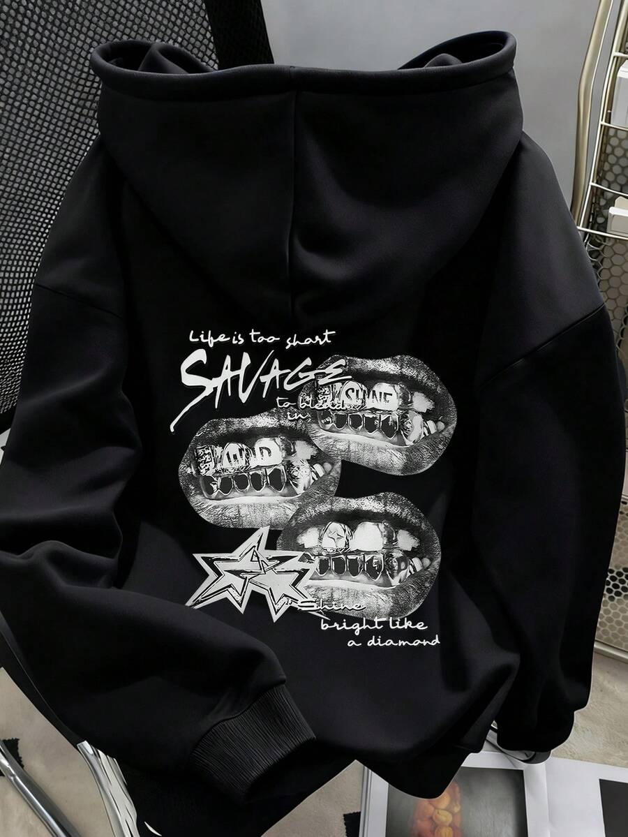 1 Stück, warmes Sweatshirt mit – Winter Clothing Drawing Bewertung und Preis