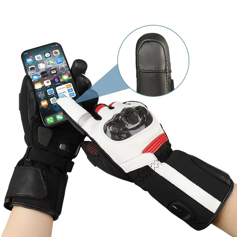Winter-Motorradhandschuhe mit  – Heated Gloves Electric Bewertung und Preis